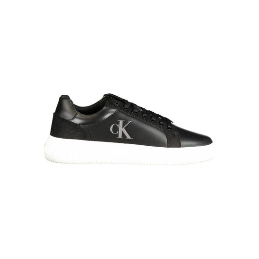 Calvin Klein Black Polyester Sneaker