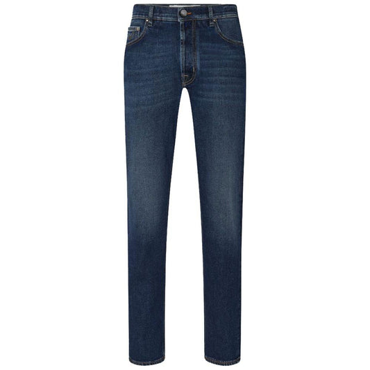 Jacob Cohen Blue Cotton Jeans & Pant