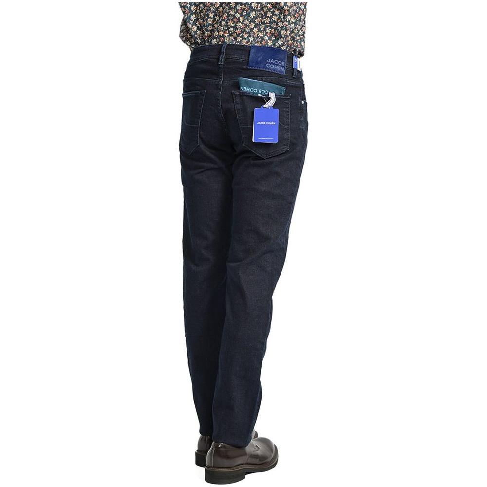 Jacob Cohen Blue Cotton Jeans & Pant Jacob Cohen