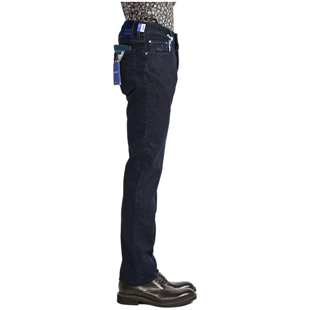 Jacob Cohen Blue Cotton Jeans & Pant