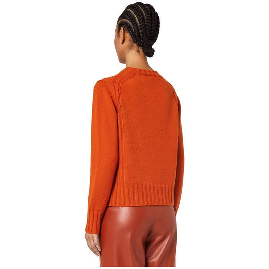 Alpha Studio Orange Cashmere Sweater Alpha Studio