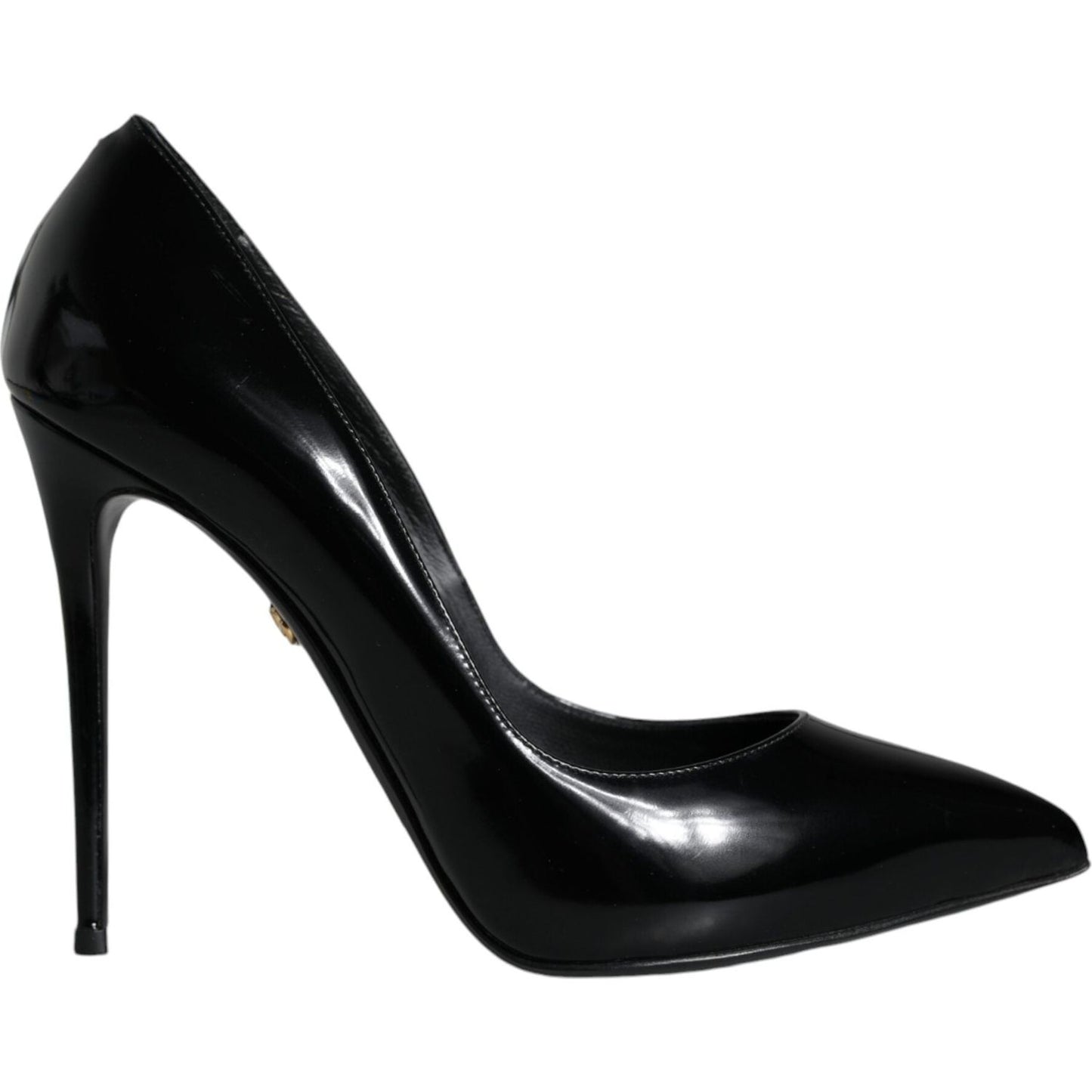 Dolce & Gabbana Black Patent Leather KATE Heels Pumps Shoes Dolce & Gabbana