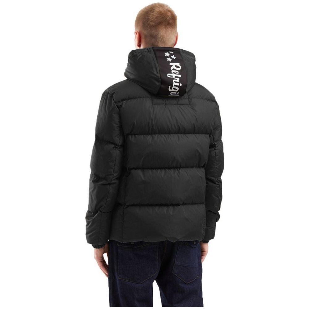 Refrigiwear Black Nylon Jacket Refrigiwear