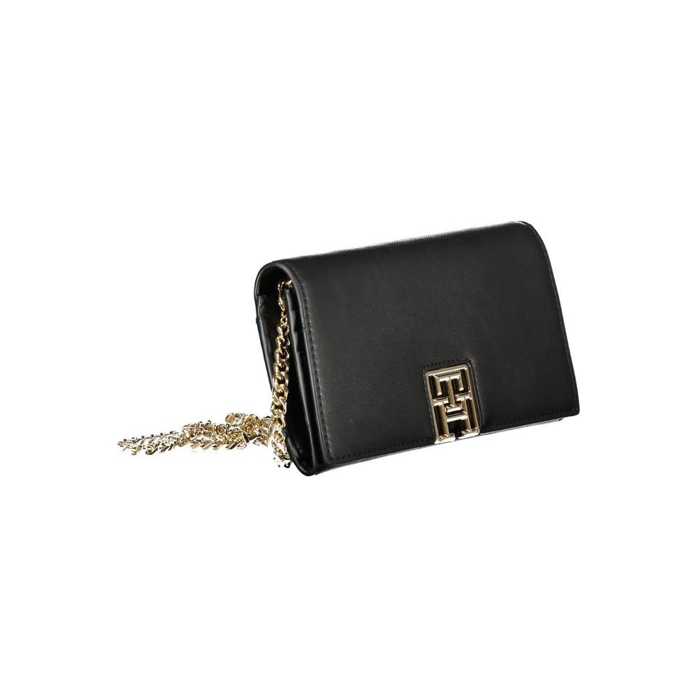 Tommy Hilfiger Black Polyethylene Wallet Tommy Hilfiger