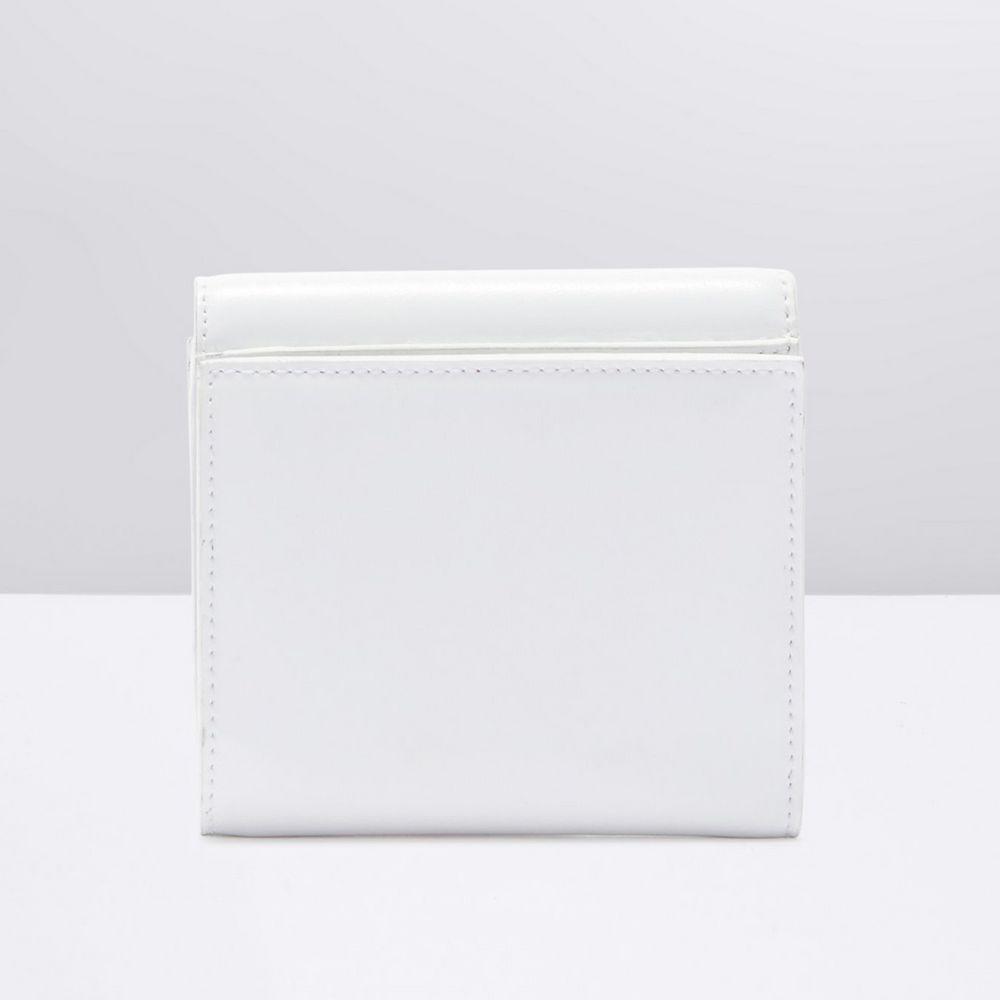 Off-White White Leather Wallet Off-White