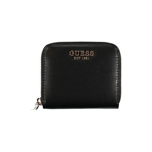 Guess Jeans Black Polyethylene Wallet Guess Jeans