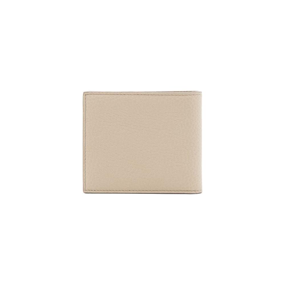 Dolce & Gabbana Beige Leather Wallet Dolce & Gabbana