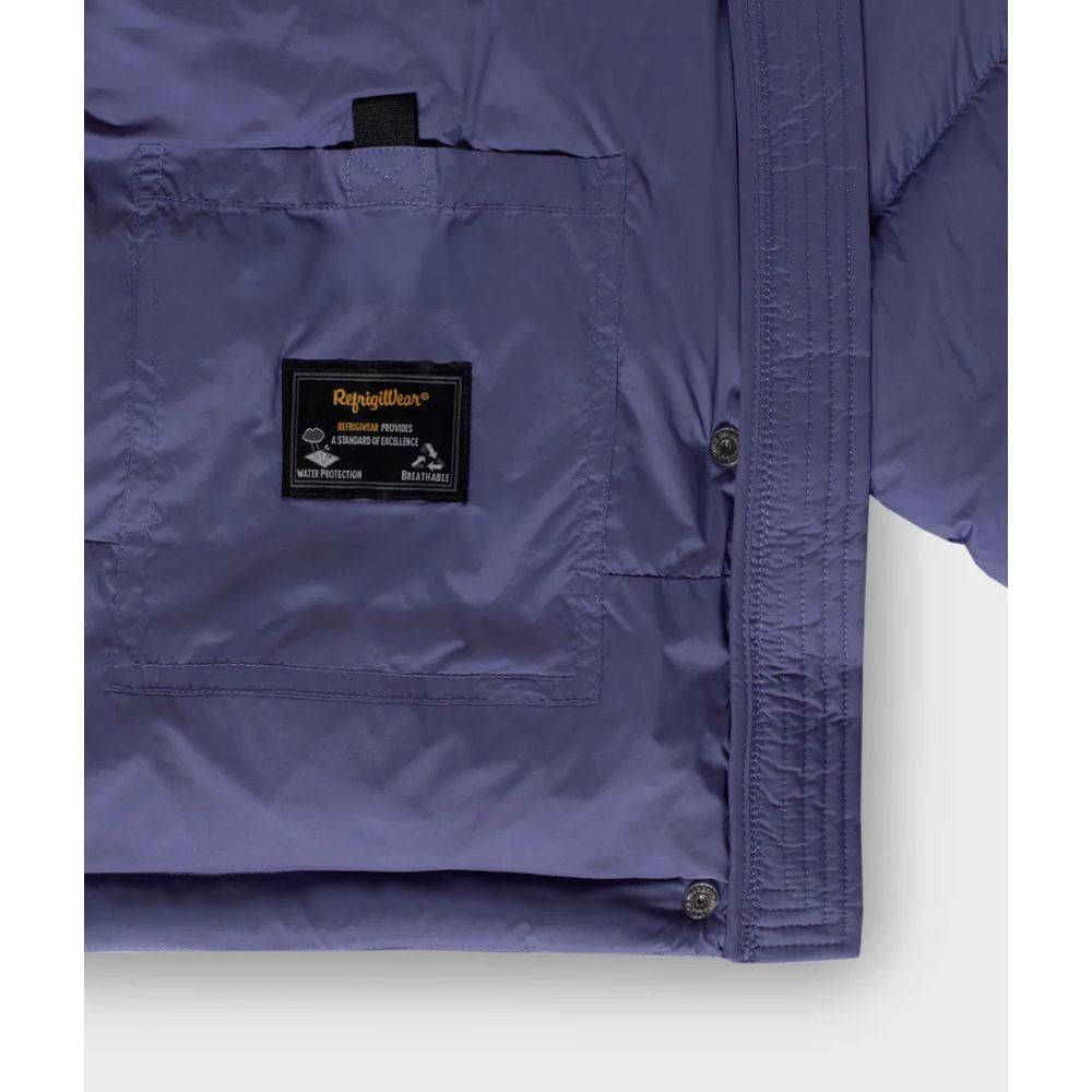 Refrigiwear Purple Polyester Jackets & Coat Refrigiwear