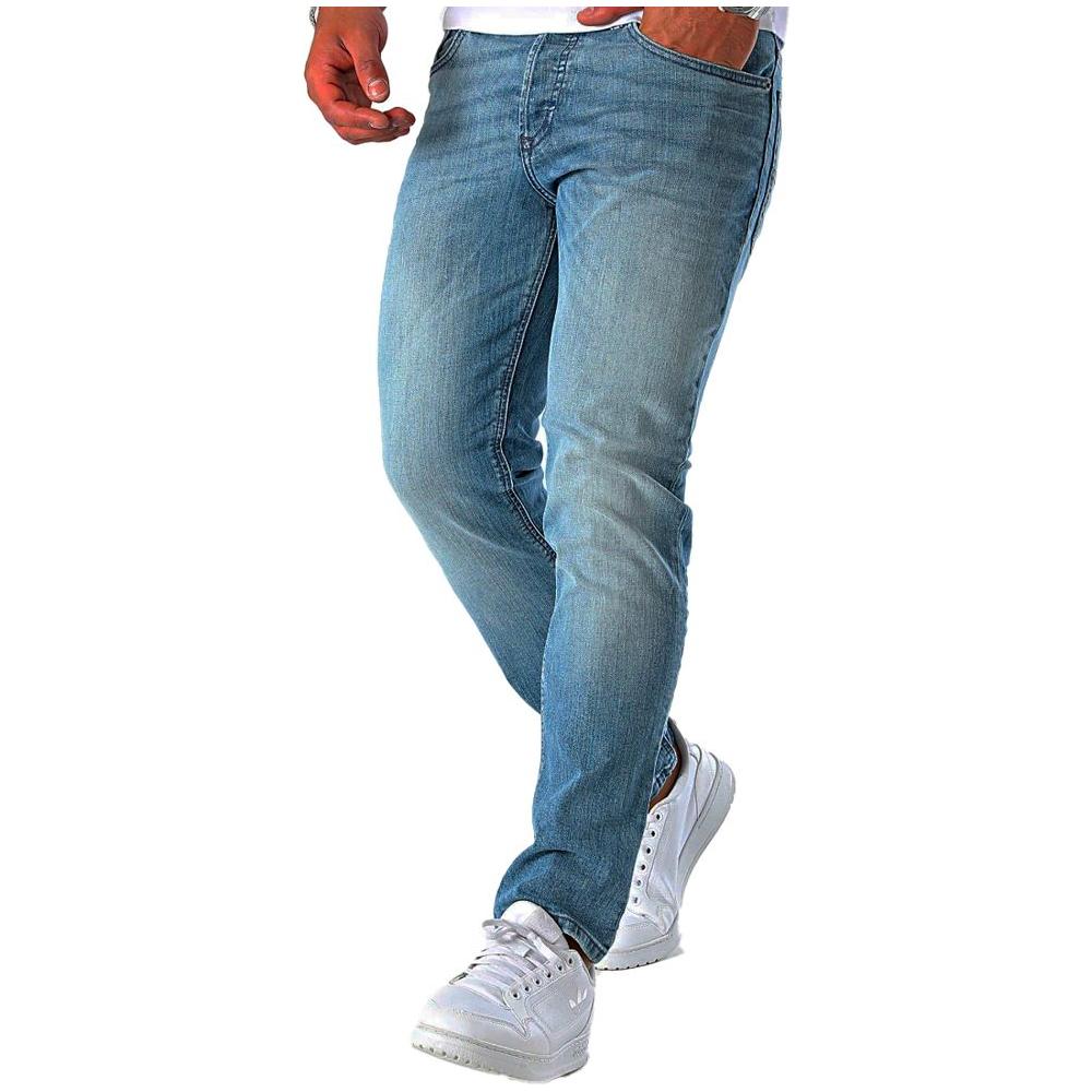 Diesel Blue Cotton Jeans & Pant Diesel