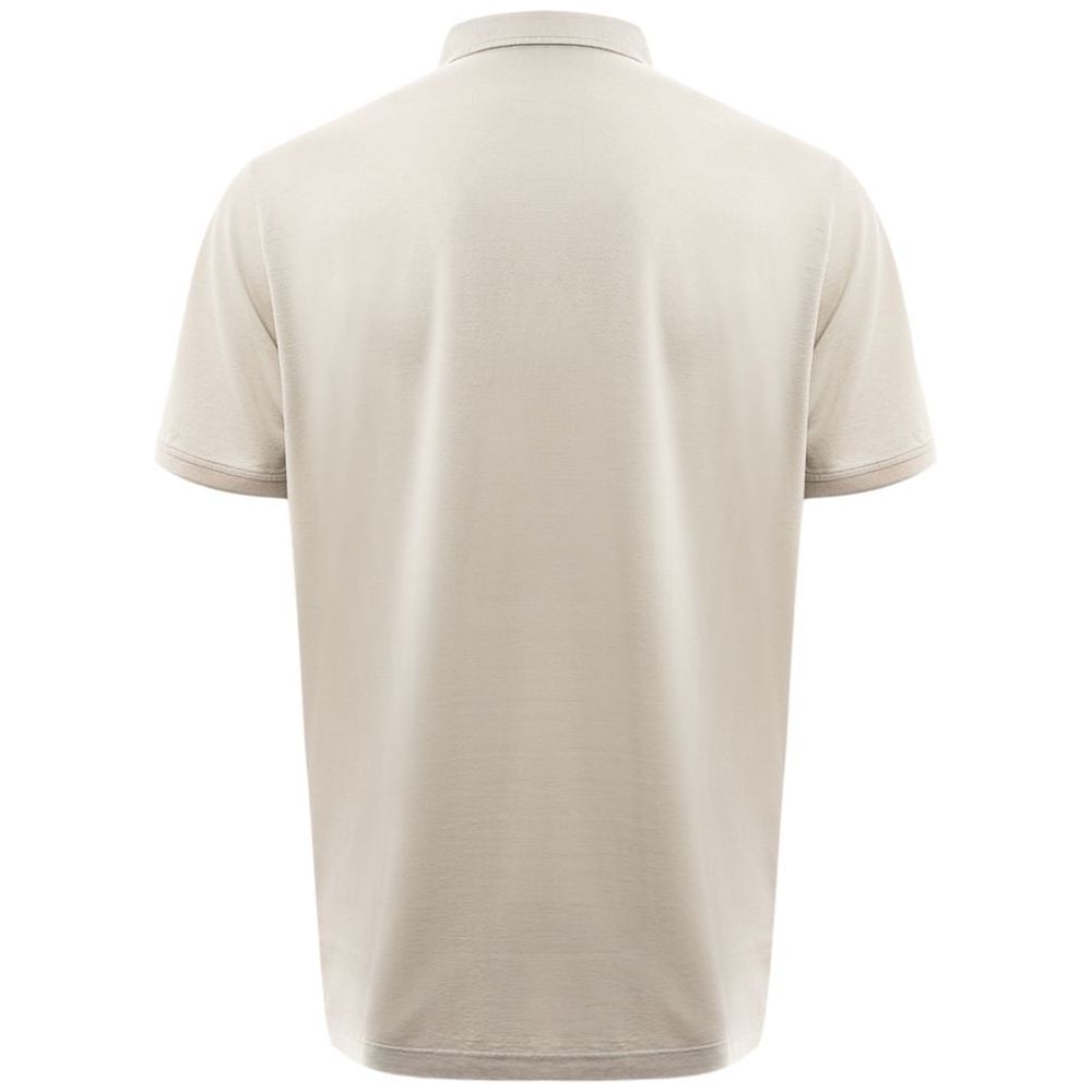 Loro Piana Gray Cotton Polo Shirt Loro Piana