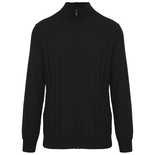 Malo Black Wool Sweater Malo