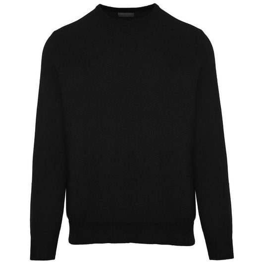 Malo Black Wool Sweater Malo