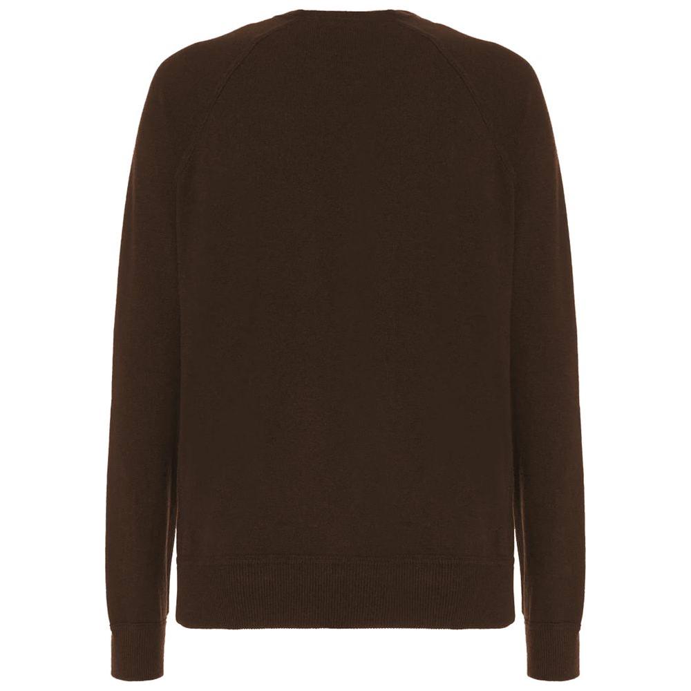 Malo Brown Wool Sweater Malo