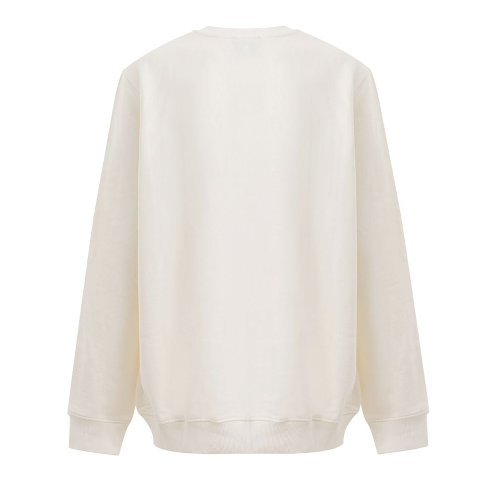 Casablanca White Cotton Sweater Casablanca