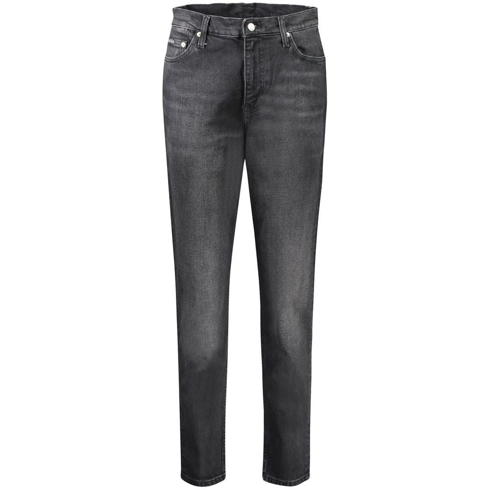 Calvin Klein Black Cotton Jeans & Pant Calvin Klein