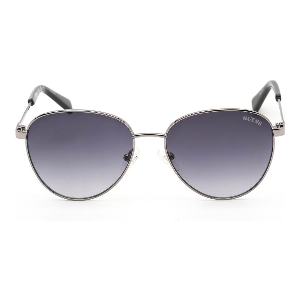 Guess Gray Metal Sunglasses Guess