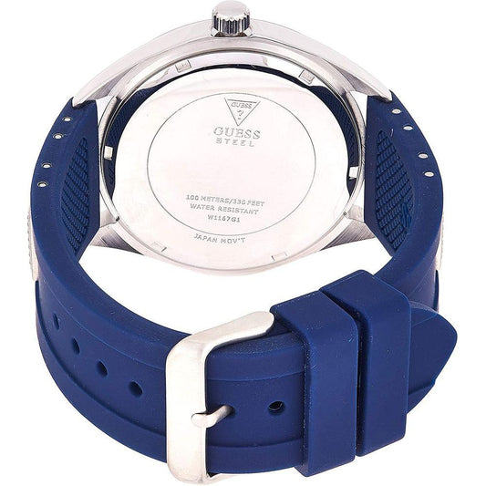 Guess Blue Silicone Watch Guess