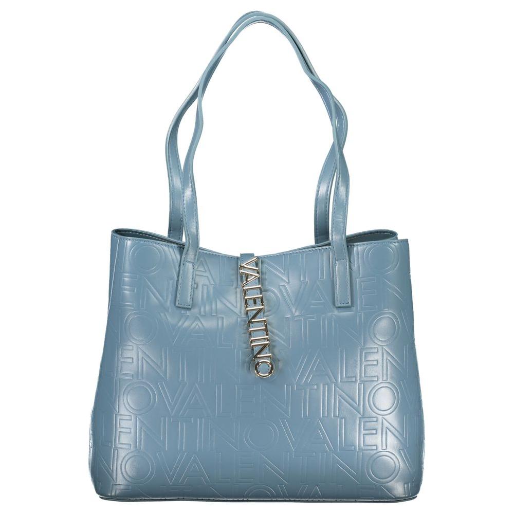 Valentino Bags Light Blue Polyethylene Handbag Valentino Bags