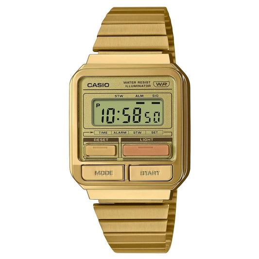 Casio Gold Steel Watch Casio