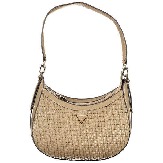 Guess Jeans Beige Polyethylene Handbag Guess Jeans