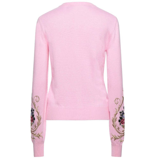 Dolce & Gabbana Pink Cashmere Sweater Dolce & Gabbana