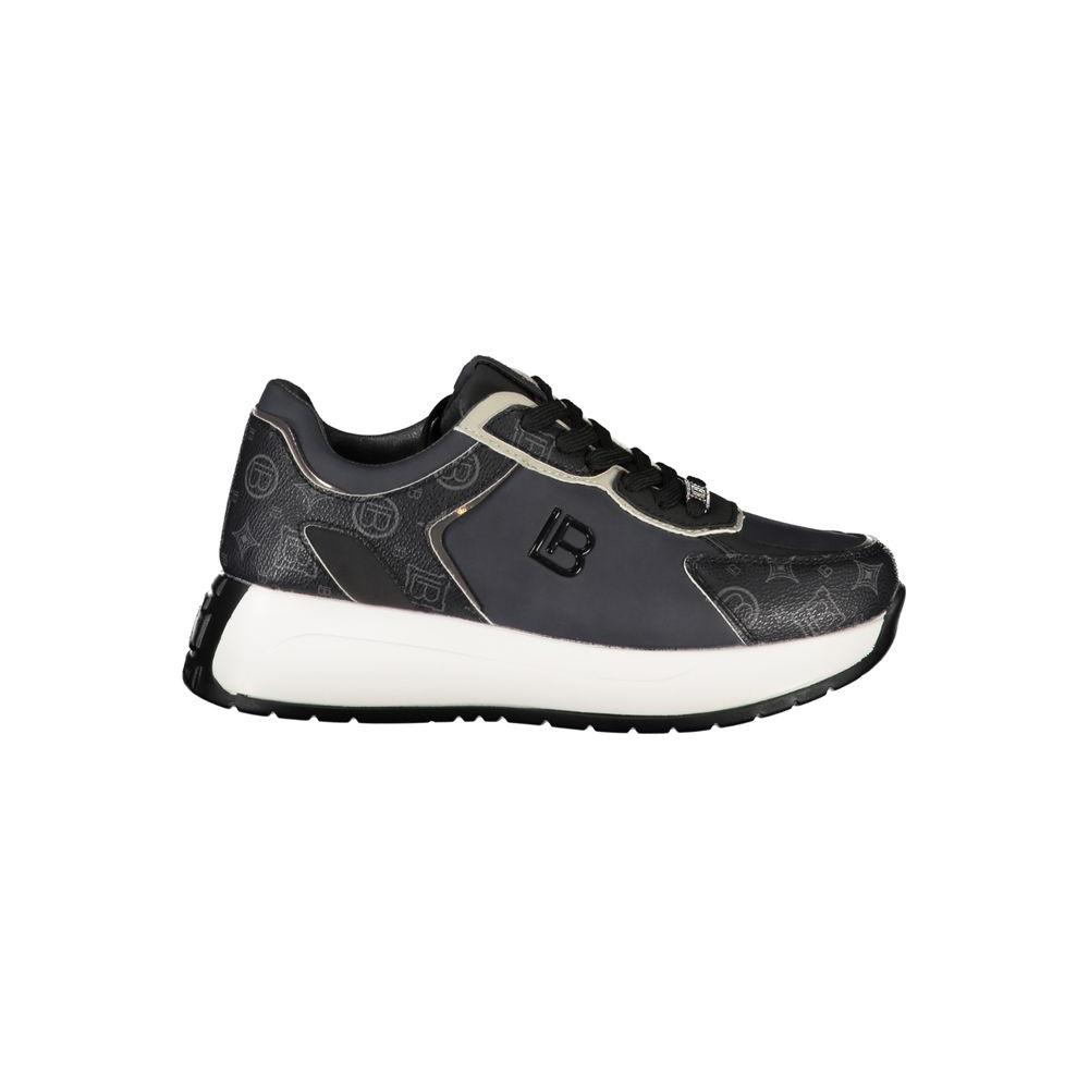 Laura Biagiotti Black Polyethylene Sneaker Laura Biagiotti