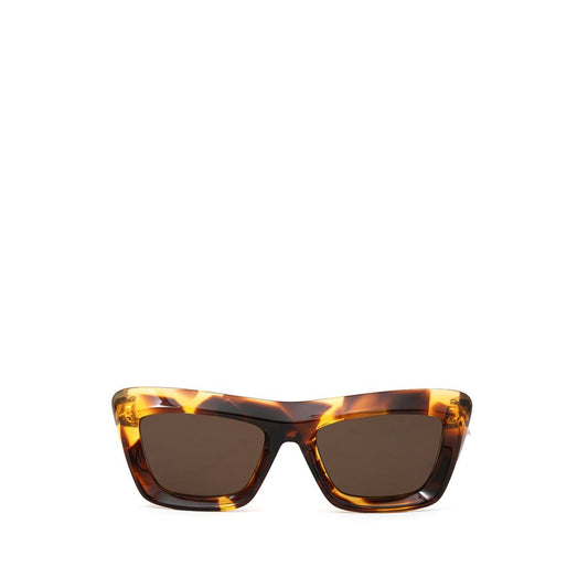 Bottega Veneta Brown Acetate Sunglasses Bottega Veneta