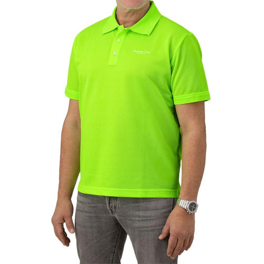 Dior Green Cotton Polo Shirt Dior