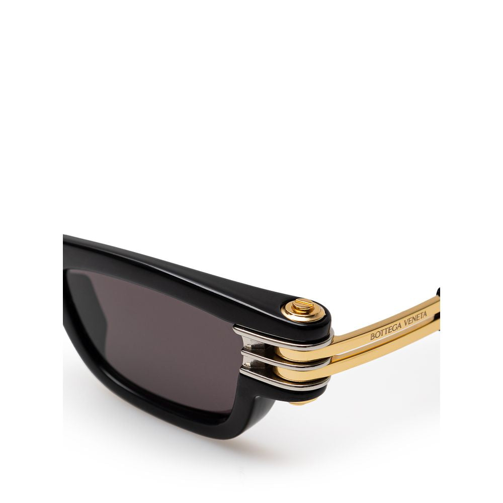 Bottega Veneta Black Acetate Sunglasses Bottega Veneta