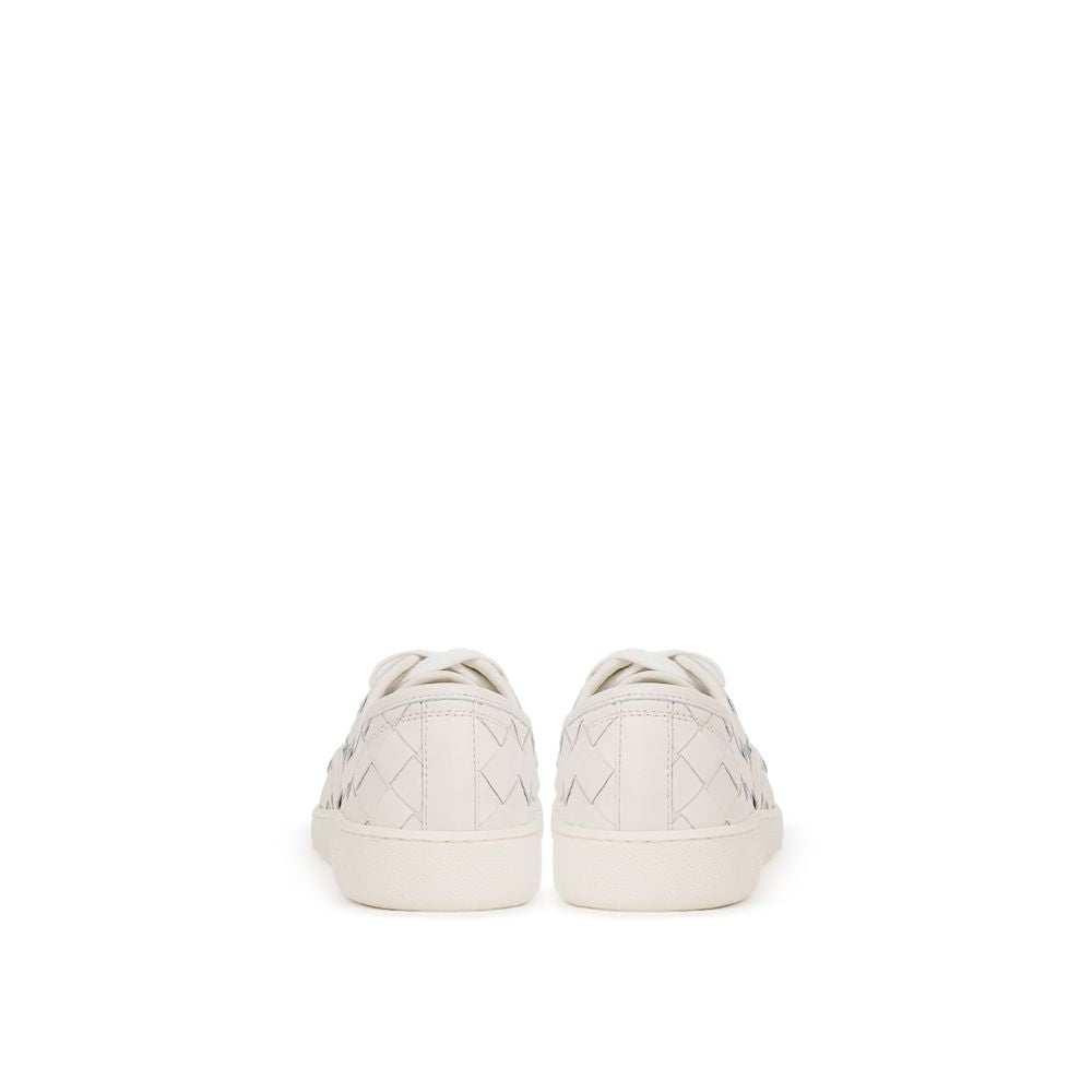 Bottega Veneta White Leather Sneaker Bottega Veneta