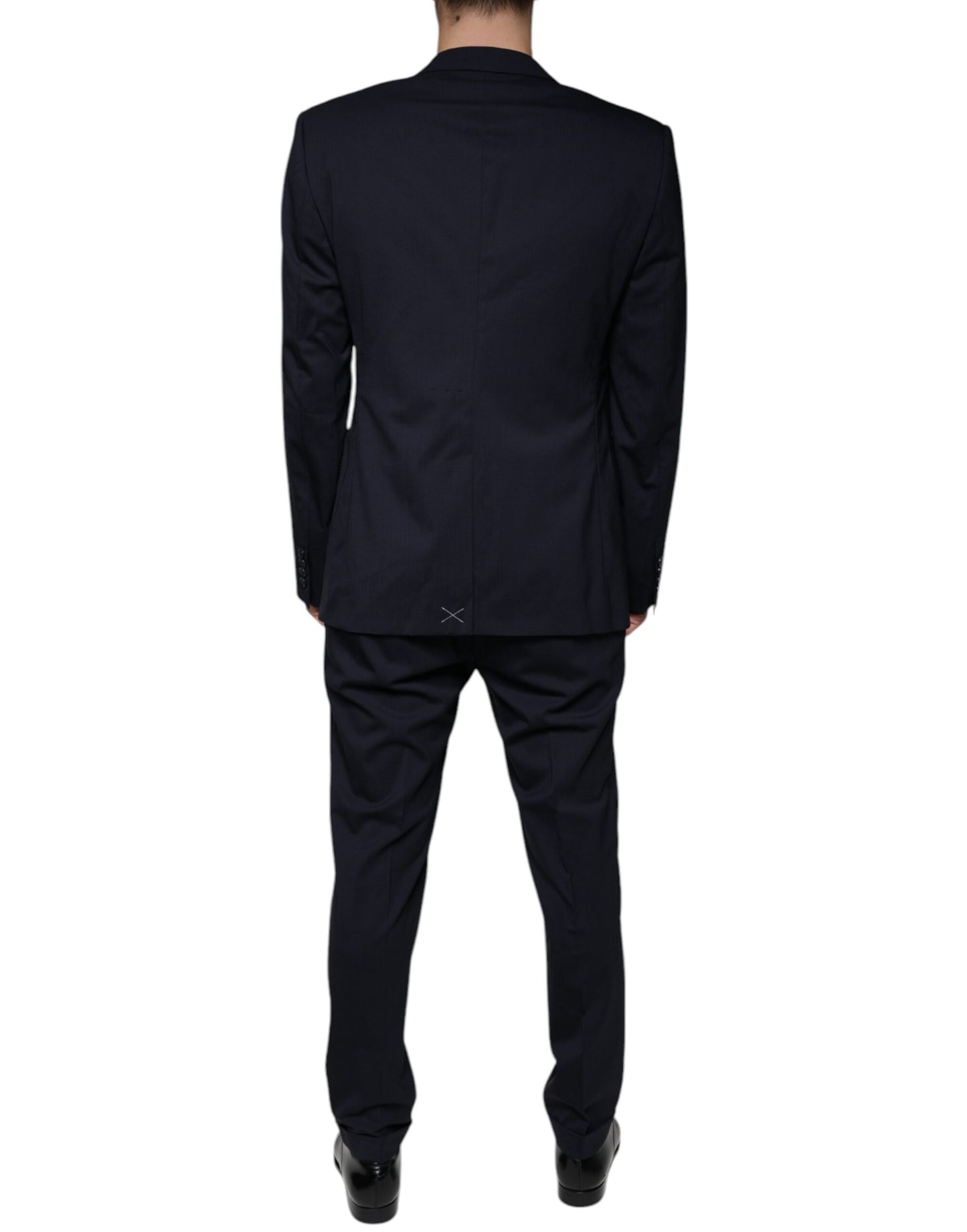 Dolce & Gabbana Dark Blue Formal Tuxedo 2 Piece Suit Dolce & Gabbana