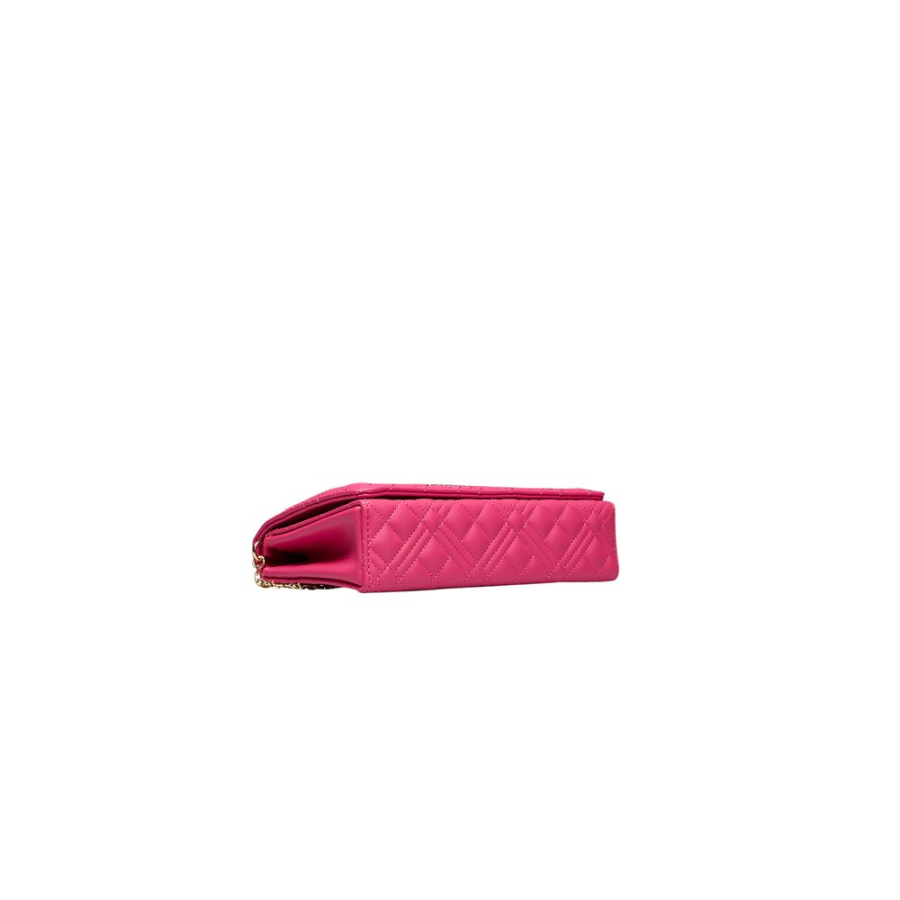 Love Moschino Fuchsia Polyethylene Crossbody Bag Love Moschino