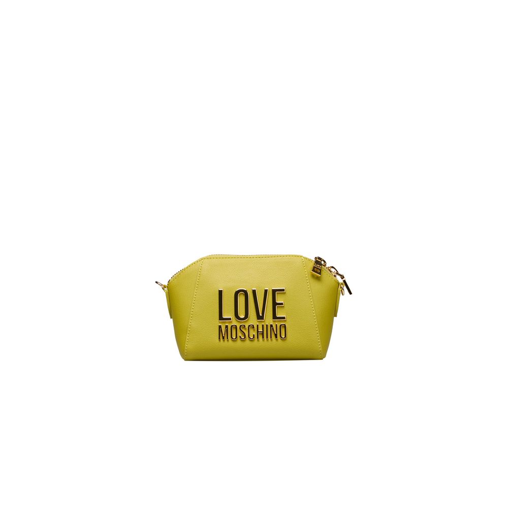 Love Moschino Yellow Polyethylene Crossbody Bag Love Moschino