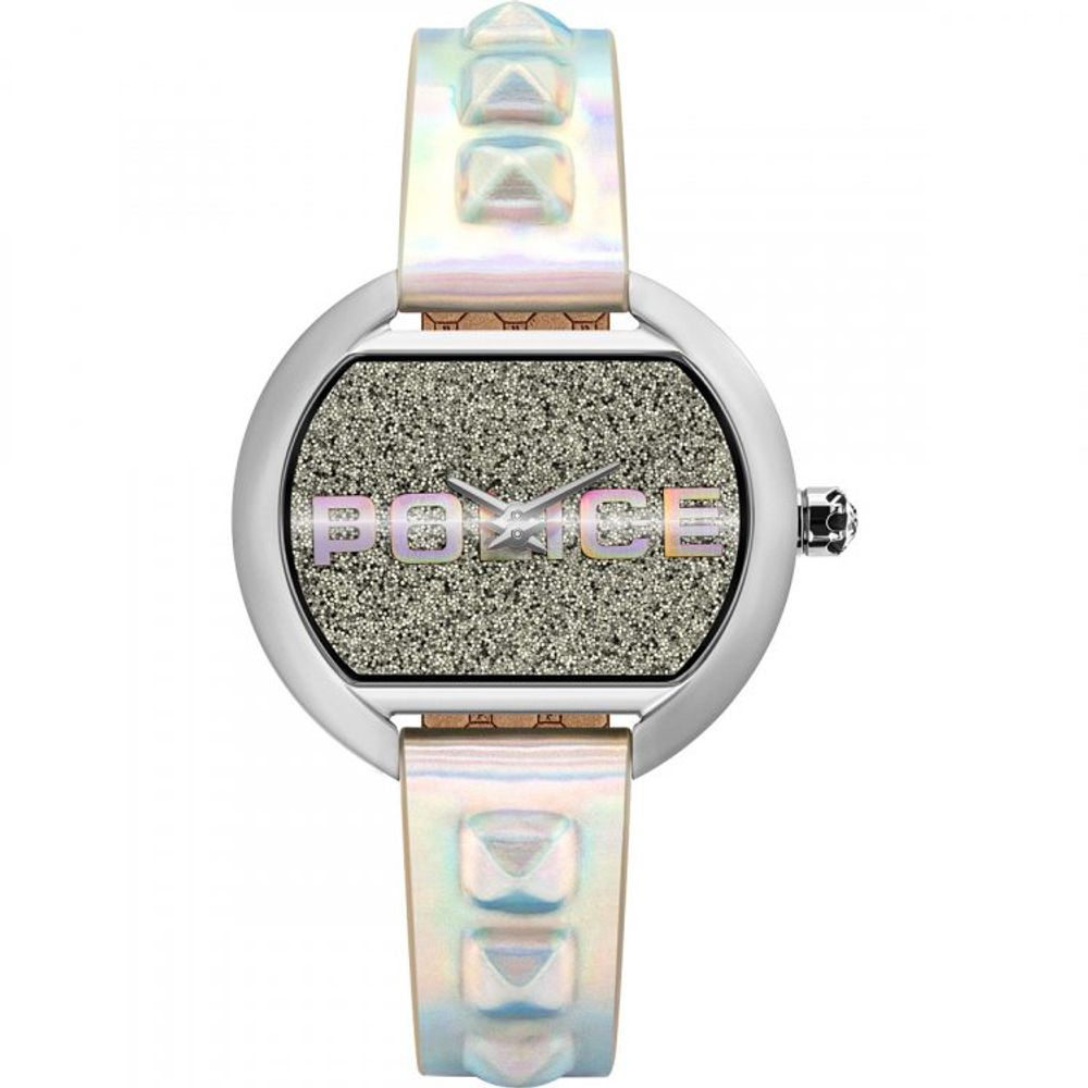 Police Multicolor Leather Watch