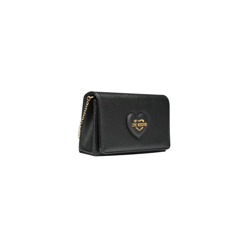 Love Moschino Black Polyethylene Crossbody Bag