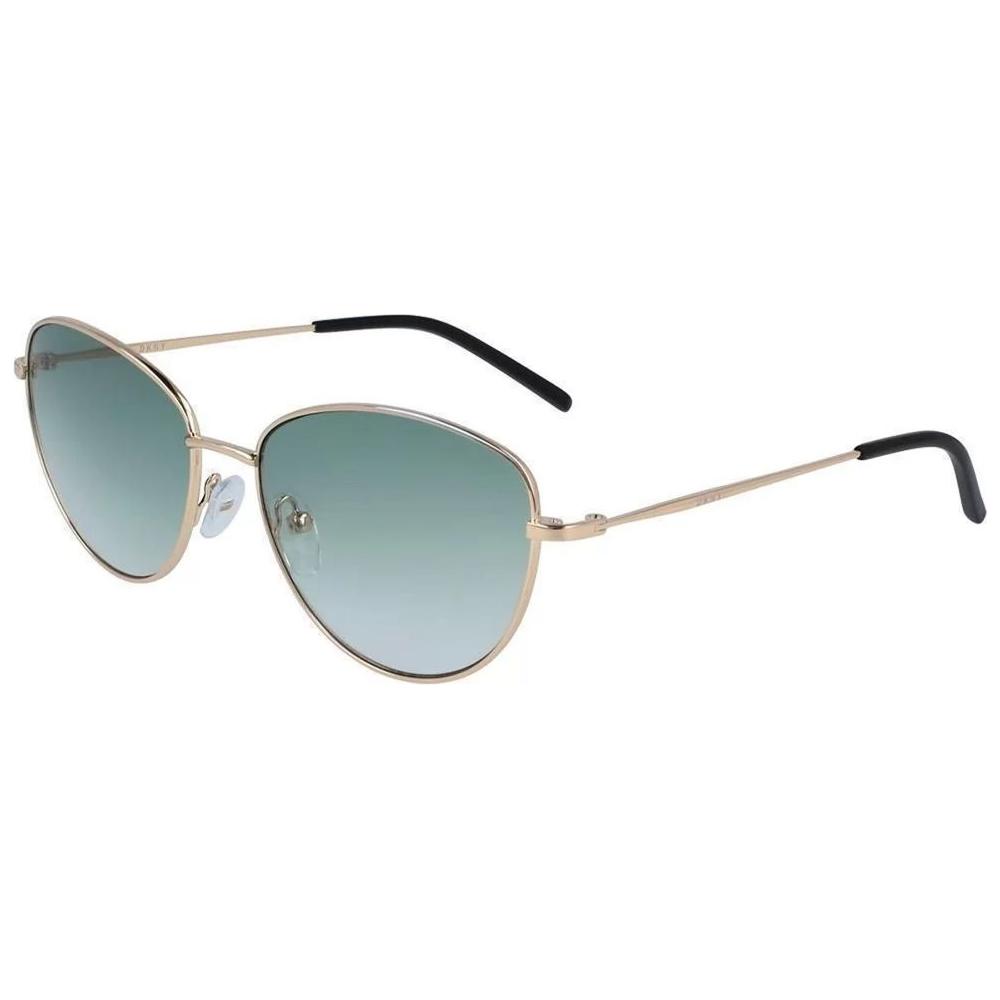 DKNY Gold Metal Sunglasses DKNY