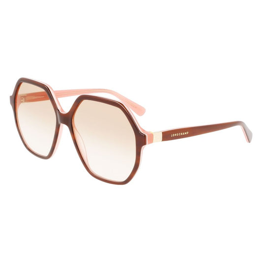 Longchamp Brown Acetate Sunglasses Longchamp