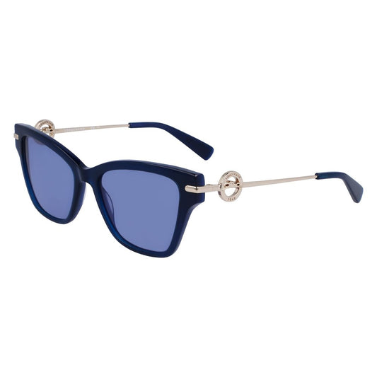 Longchamp Blue Acetate Sunglasses Longchamp