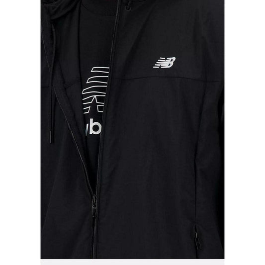 New Balance Black Polyamide Jacket New Balance