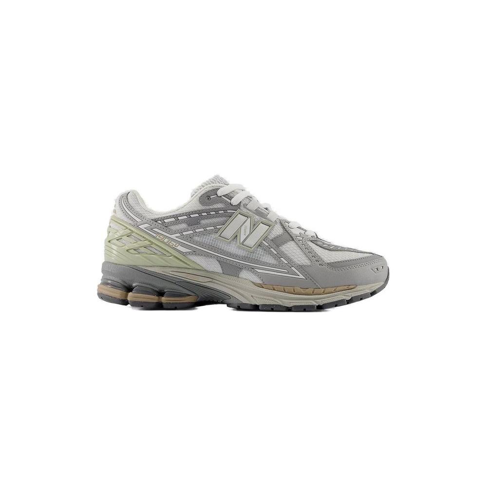 New Balance Gray Synthetic Fibres Sneaker