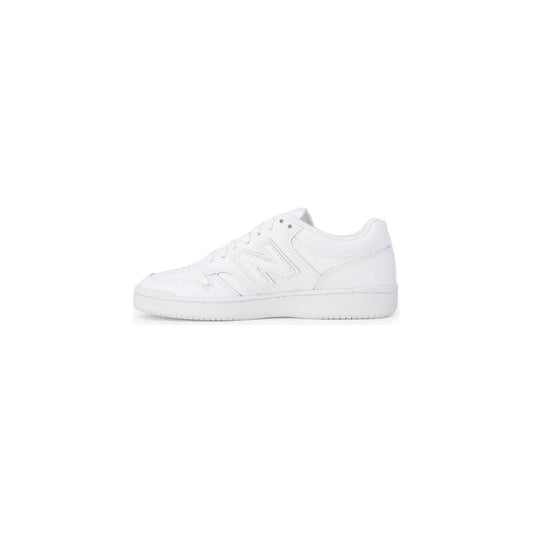 New Balance White Synthetic Leather Sneaker New Balance