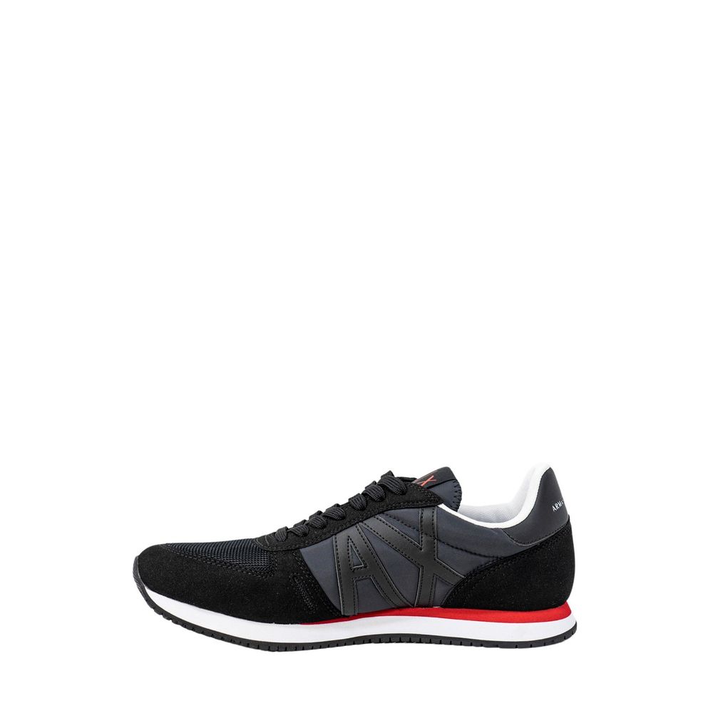 Armani Exchange Black Polyester Sneaker Armani Exchange