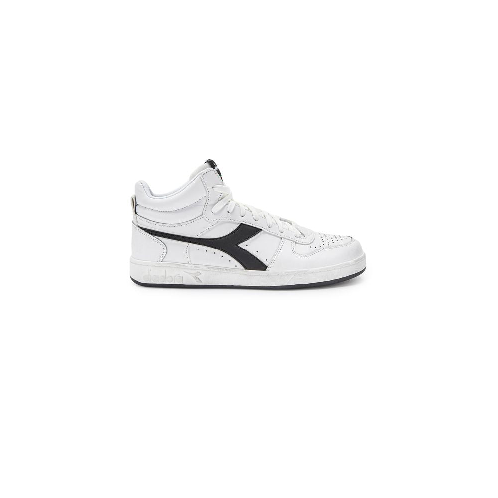 Diadora Black Leather Sneaker Diadora