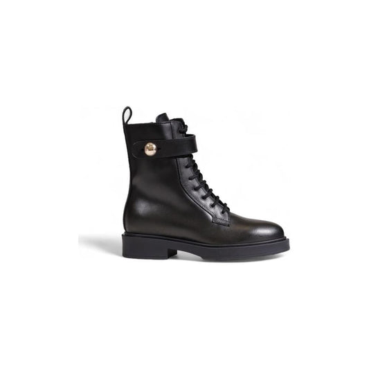 Furla Black Leather Boot Furla