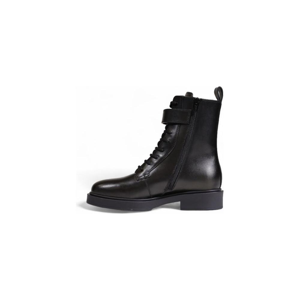 Furla Black Leather Boot Furla