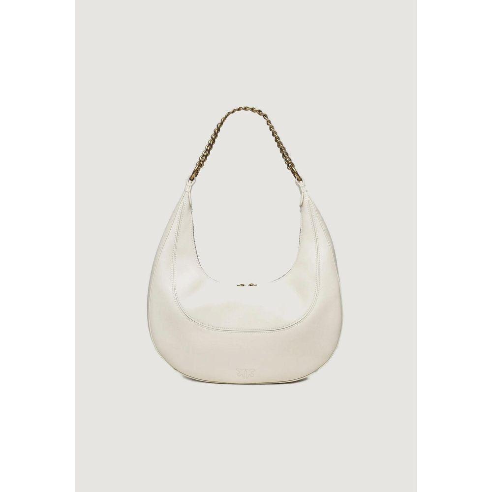 PINKO White Leather Handbag PINKO