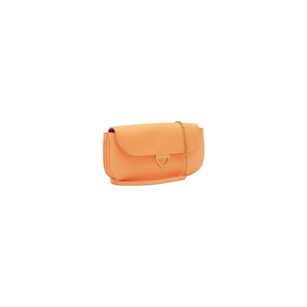 Coccinelle Orange Leather Handbag Coccinelle