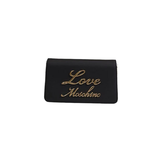 Love Moschino Black Polyethylene Handbag Love Moschino