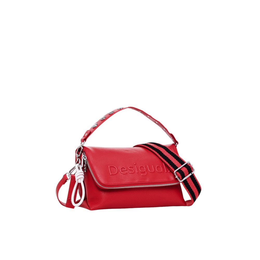 Desigual Red Polyethylene Handbag Desigual