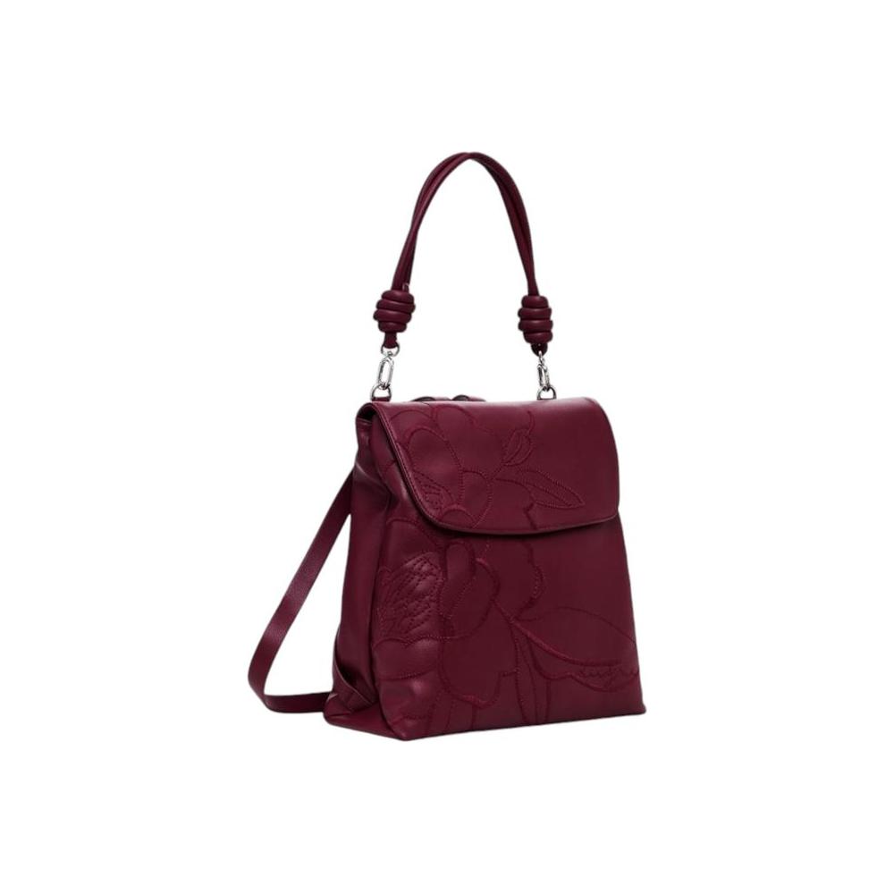 Desigual Bordeaux Polyethylene Backpack Desigual